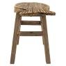 Tabouret en paulownia 