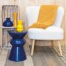 Stained paulownia stool 