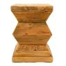 Recycled pine stool