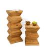 Recycled pine stool