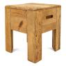 Recycled pine stool