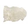 Ivory faux fur bedspread