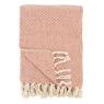 Recycled cotton throw