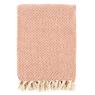 Recycled cotton throw