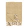 Recycled cotton throw