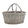 Panier en éclisse grise