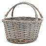 Panier en éclisse grise