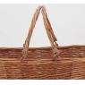 Basket in buff willow