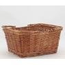 Basket in buff willow