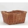 Basket in buff willow