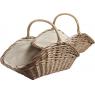 Willow log baskets