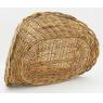 Log basket in lacak rattan 