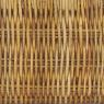 Log basket in rattan