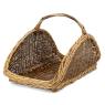 Wicker log basket