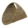 Panier à bûches en jonc