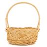 White willow basket with handle