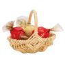 Mini panier en osier blanc