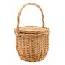 Panier à couvercle en osier clair