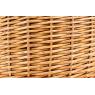 Panier à couvercle en osier clair