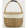 Willow basket with 2 lids