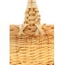 White willow basket with handle