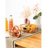 Rattan and wire baskets with handle