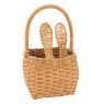 Children's basket in rattan
