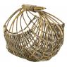 Grey pulut rattan basket