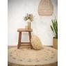 Pouf en sisal naturel