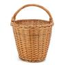 Buff willow basket with handle