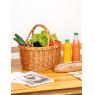 Willow shopping basket