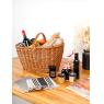 Buff willow shopping basket