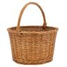 Buff willow shopping basket