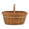 Panier à provisions en osier