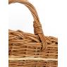 Panier à provisions en osier