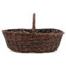 Unpeeled willow mushroom basket