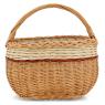 Willow basket with handle