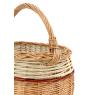 Willow basket with handle