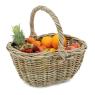 Grey pulut rattan basket