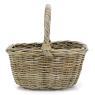 Grey pulut rattan basket