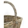 Grey pulut rattan basket