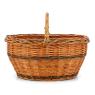 Basket in buff willow