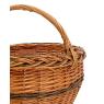 Basket in buff willow