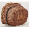 Basket in buff willow 