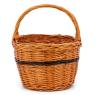 Basket in buff willow 