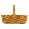 Shopping basket in rattan