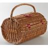 Natural willow picnic basket 2 persons