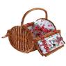 Natural willow picnic basket 2 persons