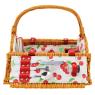 Natural willow picnic basket 2 persons