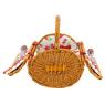 Natural willow picnic basket 2 persons